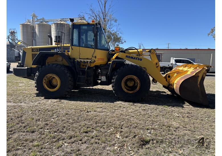 caption 2008 Komatsu WA430-6 Wheel Loader