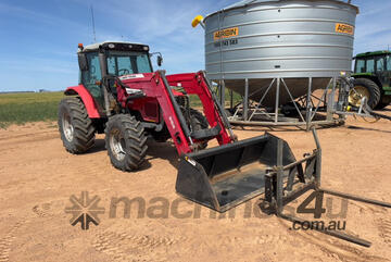 Massey Ferguson 5445 tractor with FEL