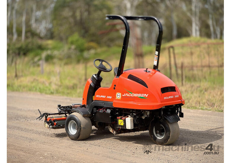 caption Jacobsen Eclipse 322 Golf Greens mower Lawn Equipment