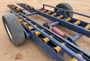 (9898) 2006 Crisgrow Hydraulic 4 bin Citrus Trailer (Piangil, VIC)