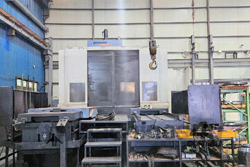 2010 Doosan DBC-110, Twin Pallet CNC Horizontal Borer 2010 Doosan DBC-110, Twin Pallet CNC Horizontal Borer