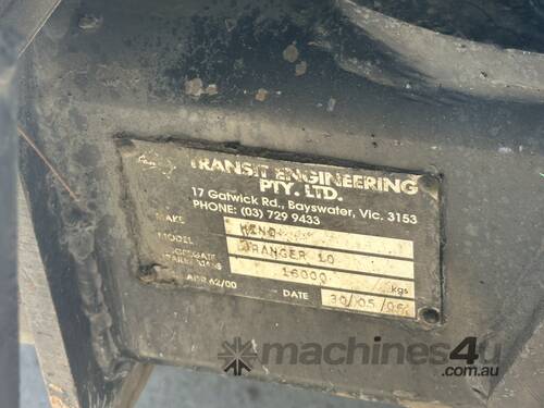 2006 Isuzu FVD950 4x2 Glass A Frame Curtainsider