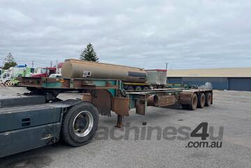 2013 General Transport Equipment GTE 3-2 Tri Axle Drop Deck Skel Trailer