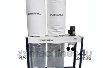 Tuckwell DX5 Dust Collector - 3hp 240v Portable Unit Twin Bag