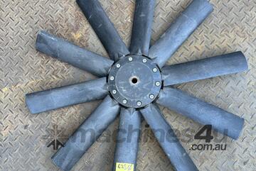 Axial Fan 10 plastic blades 15mm shaft 625mm total diameter