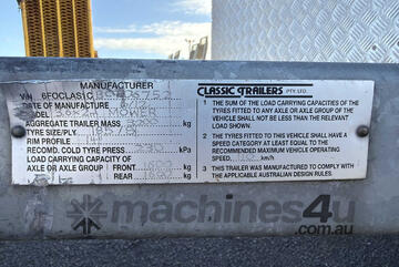 2012 Classic Trailers Tandem Axle Plant Trailer