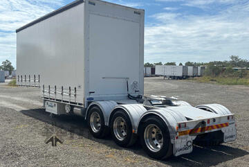 2021 Vawdrey VB S3 Tri Axle Drop Deck Curtainsider A Trailer