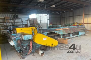 One-Man Grey Bench (Left-Hand Configuration with return)