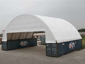 Unused Heavy Duty 60ft x 40ft Container Shelter - picture1' - Click to enlarge