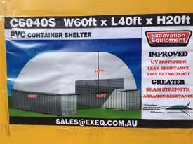 Unused Heavy Duty 60ft x 40ft Container Shelter - picture0' - Click to enlarge