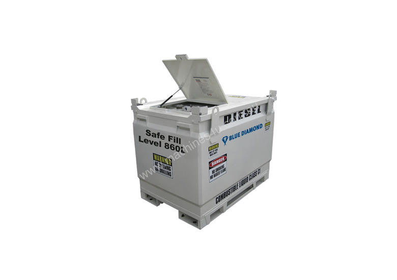 caption NEW 950L Diesel Fuel Tank Self Bunded Baffled
