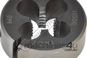 HSS Button Die - Metric M8 x 1.25mm