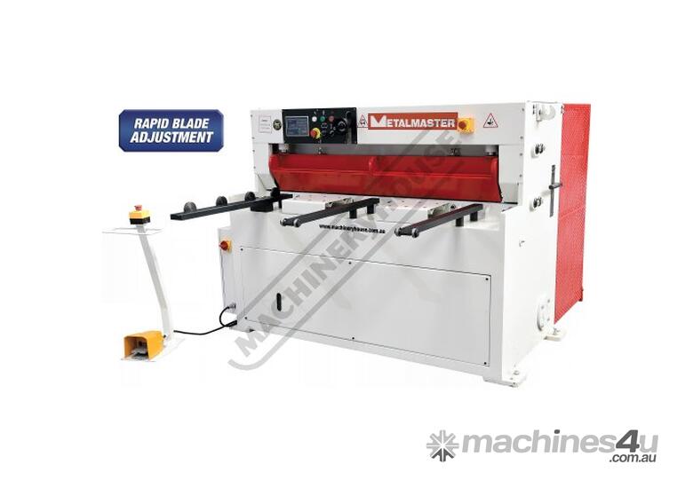 caption HG-460B Hydraulic NC Guillotine 1300 x 6mm Mild Steel Shearing Capacity 1-Axis Ezy-Set NC-89 Control