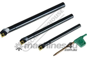 Boring Bar Set - Carbide Insert 8, 10, 12mm Boring Bars Includes 3 x Inserts
