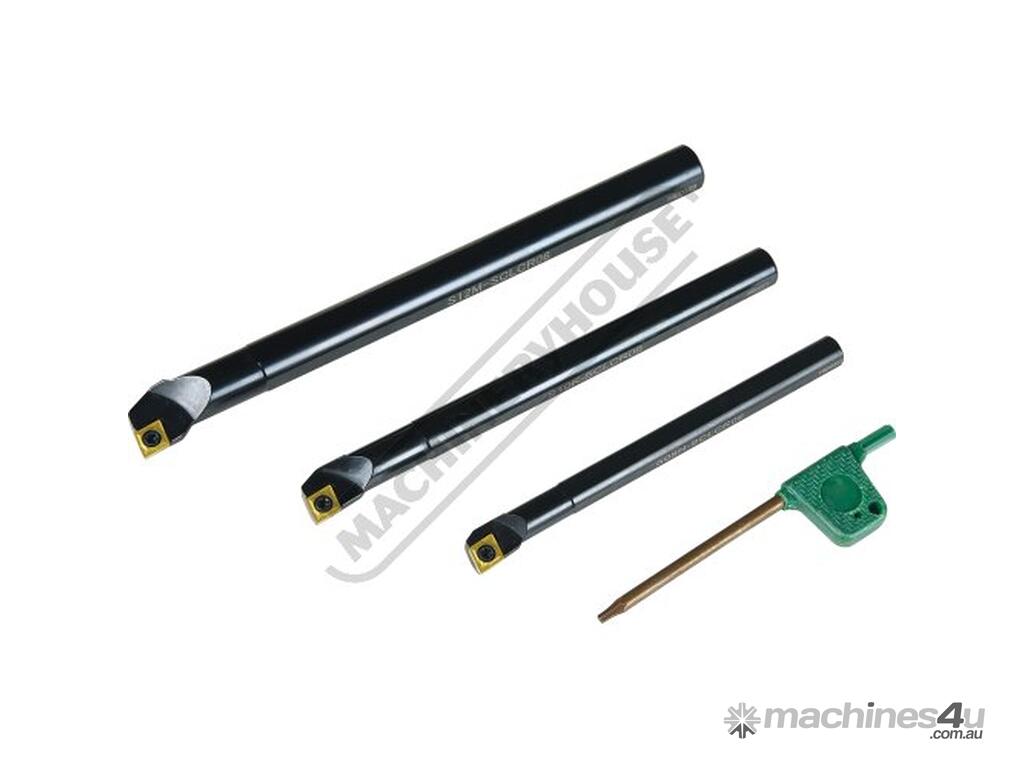 New Hafco L431 Boring Bar Set Carbide Insert 8 10 12mm Boring Bars