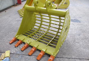 SEC 20 Ton Sieve Bucket for Caterpillar CAT320 - Includes Pin, 1480mm Width, 75mm Gap