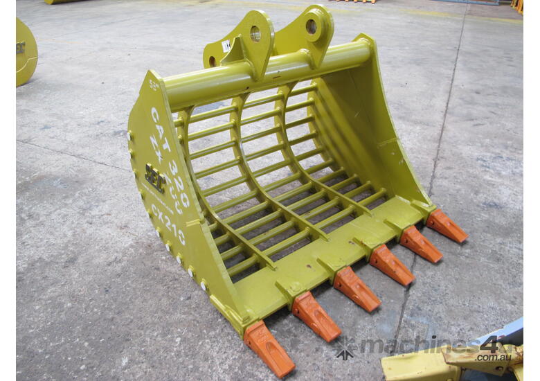 SEC 20 Ton Sieve Bucket for Caterpillar CAT320 - Includes Pin, 1480mm Width, 75mm Gap