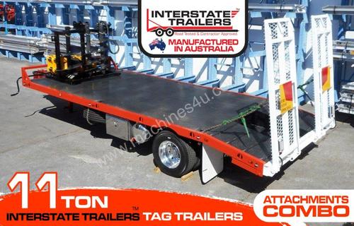 Tag Trailer 11 TON fitted with Attachments package