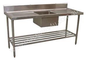 caption NEW 1500 STAINLESS STEEL BENCH LEG BRACING