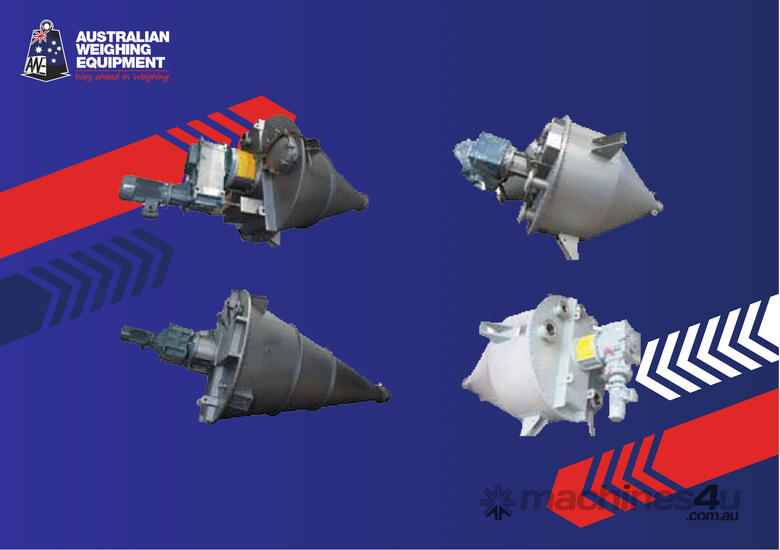 caption Conical Ribbon Mixer: From 150 - 200,000 litres