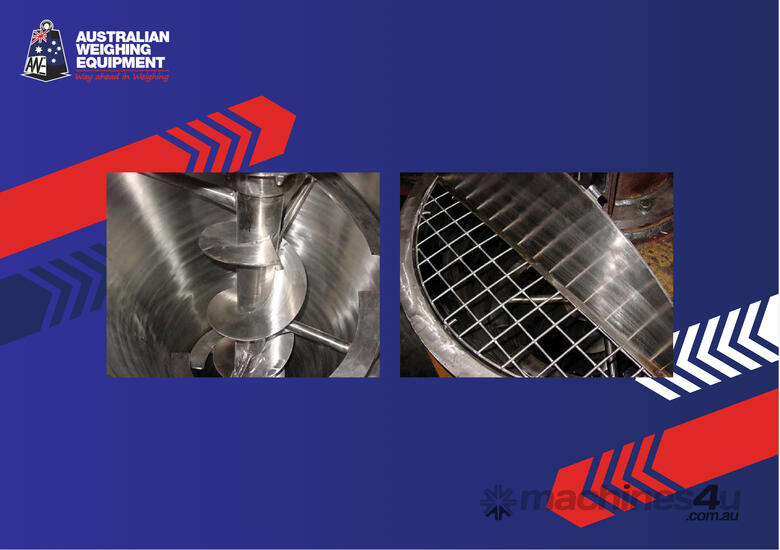 caption Conical Ribbon Mixer: From 150 - 200,000 litres