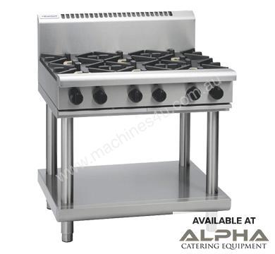 Waldorf 800 Series RNL8600G-LS - 900mm Gas Cooktop Low Back Version `` Leg Stand