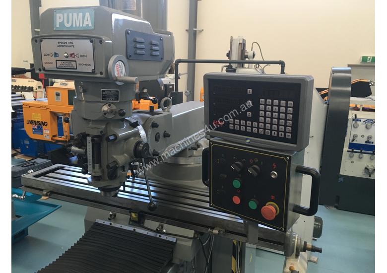 caption PUMA X6325B VERTICAL MILL