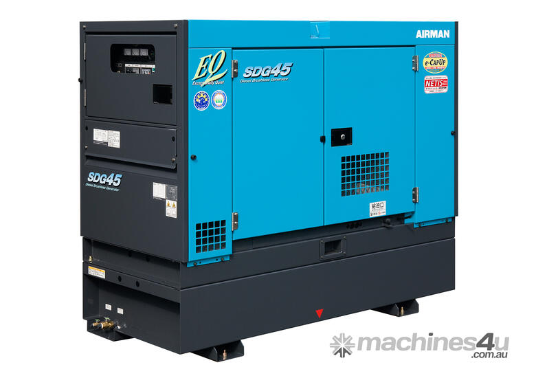 Airman SDG45LX-5B1N 37kVA Prime Power Diesel Generator with Extended 325L Tank