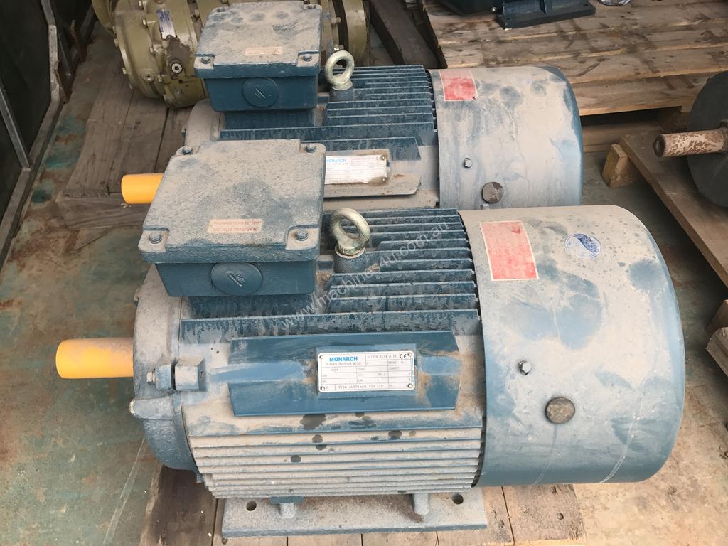 New 2013 Teco 22 Kw 30 Hp 4 Pole 415 V TECO Electric Motor AC Motors In ...