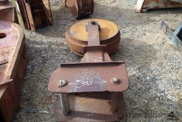 Custom 200mm excavator compaction wheel suit 20 ton Compaction Wheel Attachments