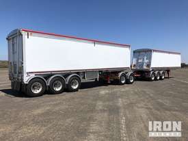 2013 Gippsland Body Builders Tri/A Road Train Combination Tipping Trailer - picture2' - Click to enlarge