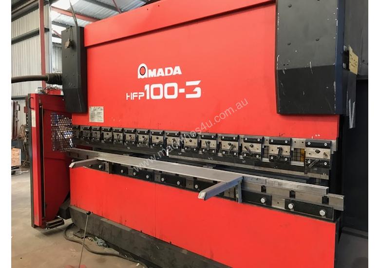 Used 2003 amada promecam 200Amada HFP 1003 Hydraulic PressBrakeCNC