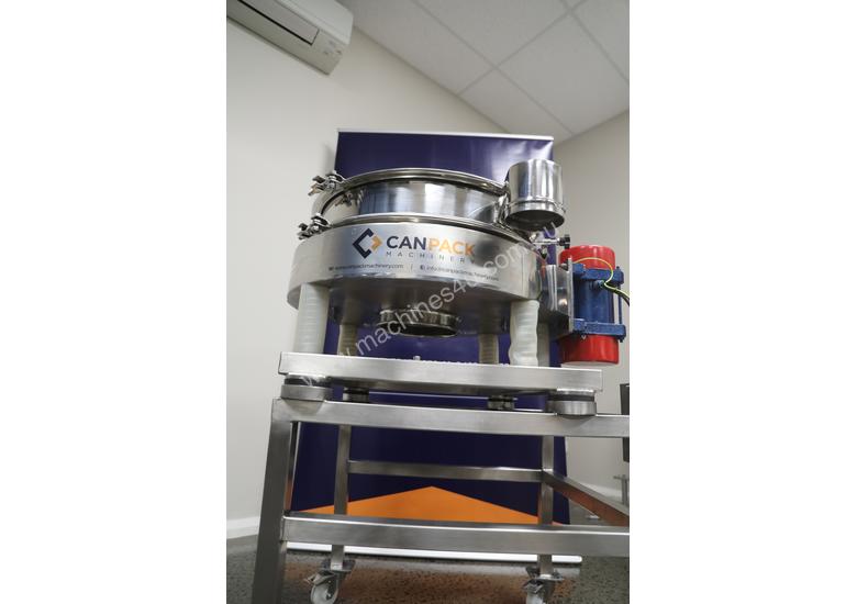 caption Vibratory Sieve (NEW) - Great for powder/granular products!