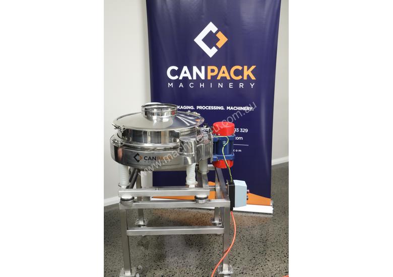 caption Vibratory Sieve (NEW) - Great for powder/granular products!
