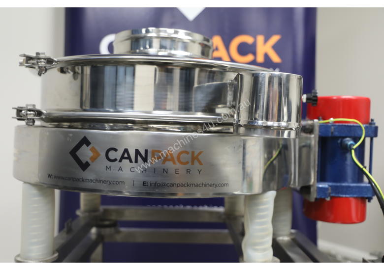 caption Vibratory Sieve (NEW) - Great for powder/granular products!