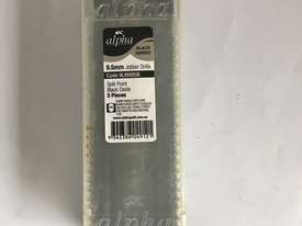 Alpha 9.5mmØ Black Series Jobber Drill Bit Pack of 5 - picture1' - Click to enlarge