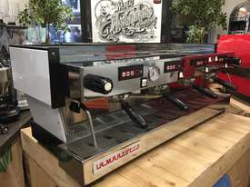 LA MARZOCCO LINEA CLASSIC 4 GROUP WHITE WITH CRONOS TOUCHPADS ESPRESSO COFFEE MACHINE - picture0' - Click to enlarge