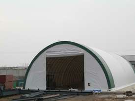 408020R-PVC 40' x 80' x 20' Peak Storage Shelter - picture0' - Click to enlarge