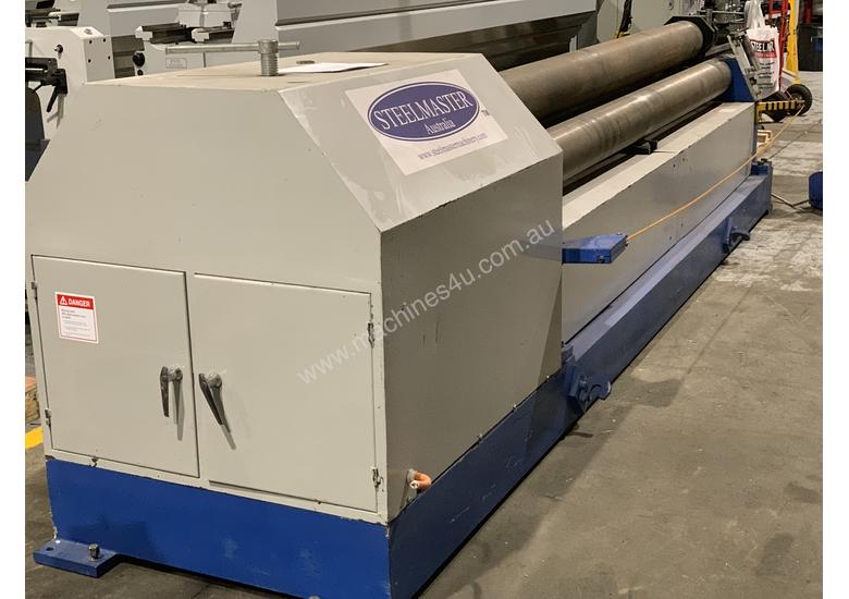 caption Just Traded - 3100mm x 6.5mm Plate Rollers with Stub Extension End Formers