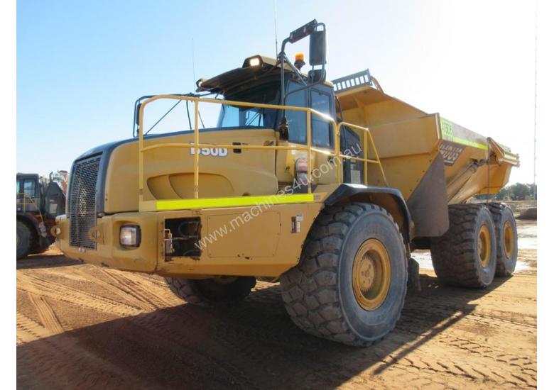 caption 2011 BELL B50D ARTICULATED DUMP TRUCK