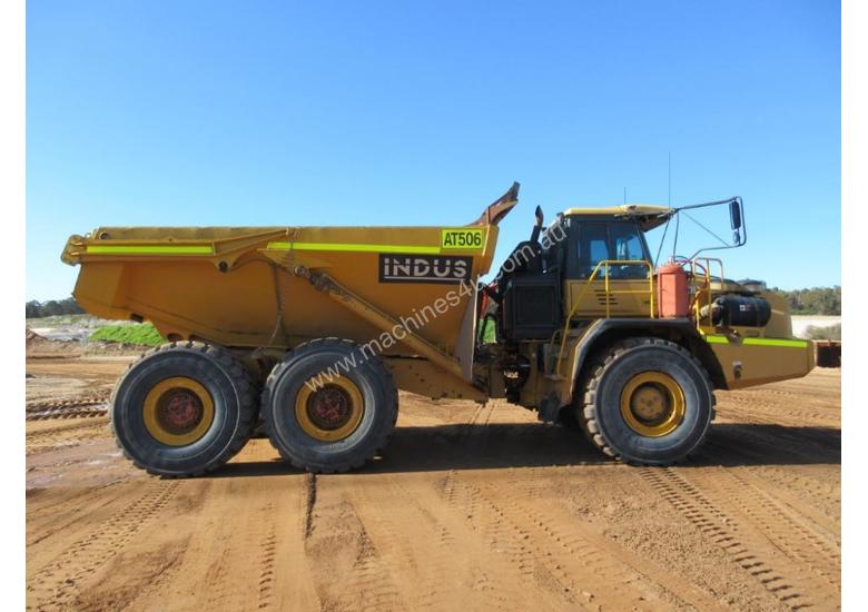 caption 2011 BELL B50D ARTICULATED DUMP TRUCK