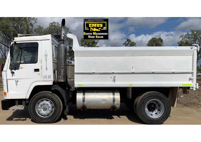 caption Volvo FL10 Tandem Tipper, new paint job. TS508