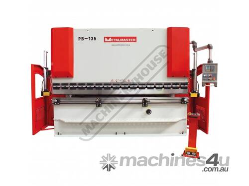 caption PB-135B Hydraulic NC Pressbrake 135T x 3200mm - Includes Laser Safety Guarding Estun NC-E21 Control