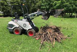 Articulated Diesel Mini Loader With Telescopic Boom, 22HP 4WD Hydrostatic