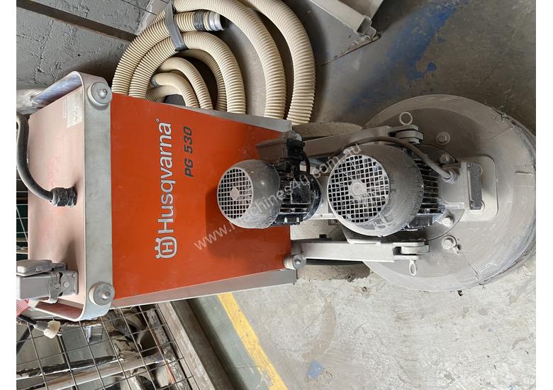 Used husqvarna Husqvarna PG 530 Floor Grinder with Husqvarna DC 3300