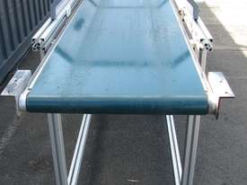 Long Motorised Belt Conveyor with Covers - 3.65m long - picture1' - Click to enlarge