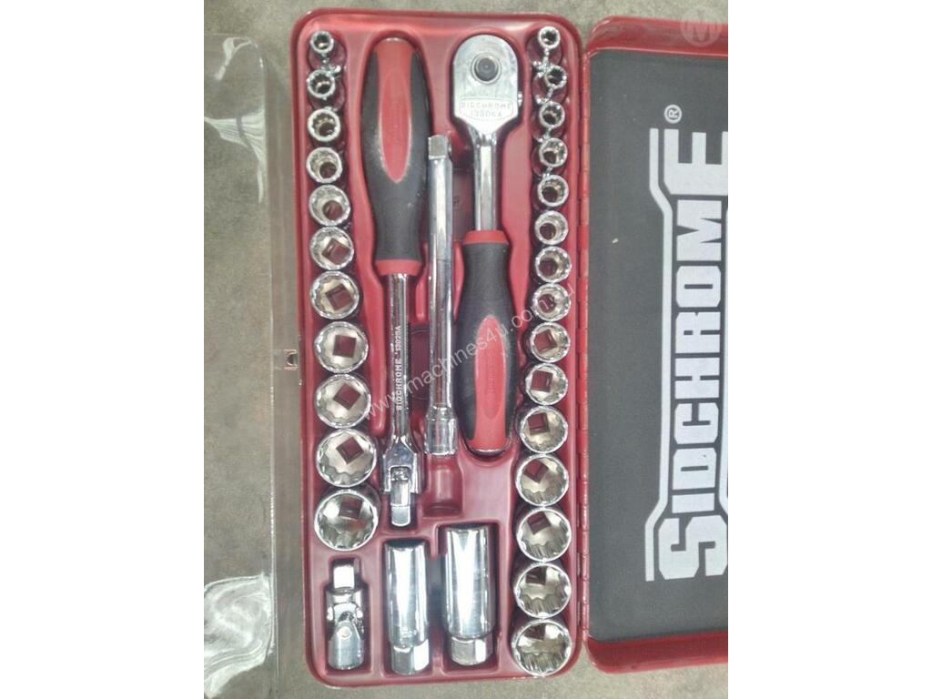 Used sidchrome Sidchrome 3 Sets Socket Set in , - Listed on Machines4u