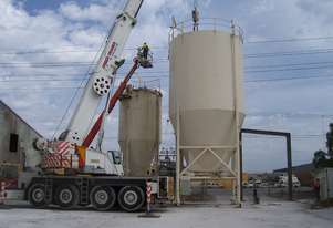 150ton silo with three screw out augers