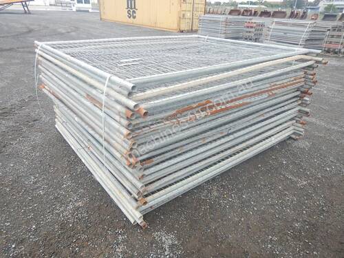 Temporary Fence Panels (30 of), Base Holder Feet