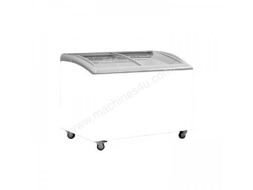 Exquisite SD361 Curved Glass Chest Freezers - 361 Litres